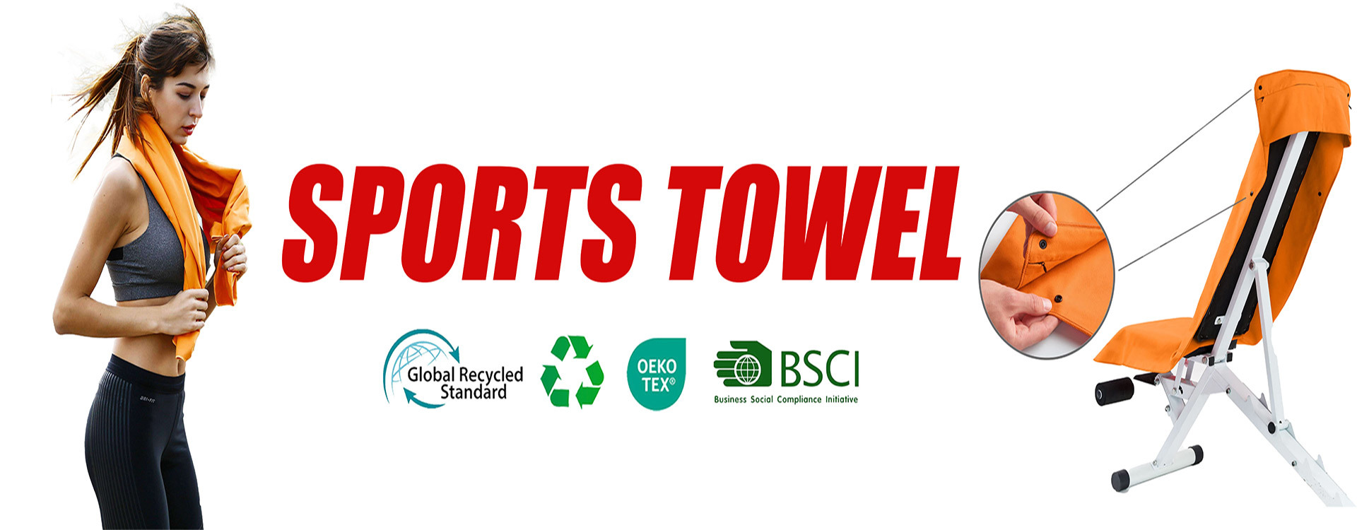 kwaliteit De Handdoek van Microfibersporten Fabriek