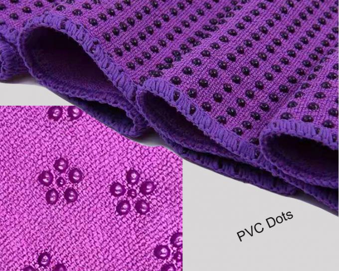 Digitale Gedrukte Yoga Microfiber Mat Towel With Corner Pockets van de Eco de Vriendschappelijke niet Misstap 2