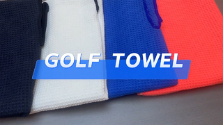 Kwaliteit microvezel golfhanddoek aangepast logo